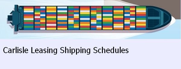 Jadual Penghantaran Carlisle Leasing