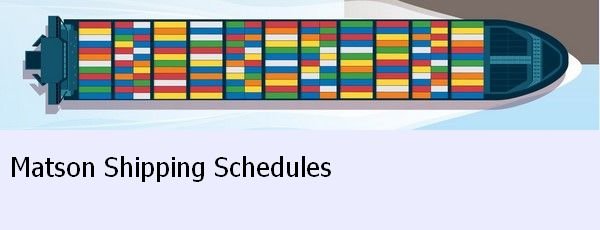 Jadual Penghantaran Matson