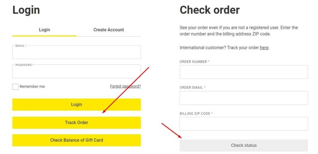 Track Forever 21 Order 1